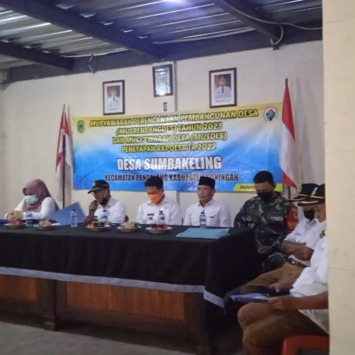 Musrembangdes Tahun 2023 dan Penetapan RKPDes Tahun 2022